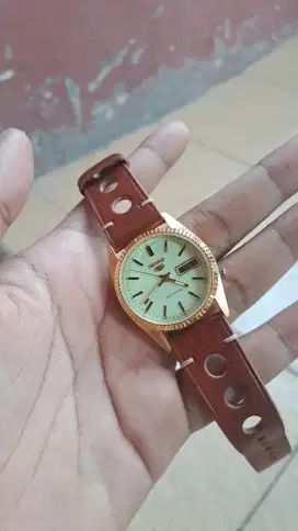 Seiko 5 president datejust gold series