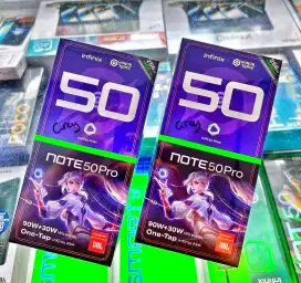 [ NEW ] INFINIX NOTE 50 PRO RAM 16/256 BARU PROMO TERMURAH ORI