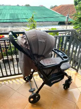 Stroller Babydoes Elloz+ Dorongan Depan Belakang