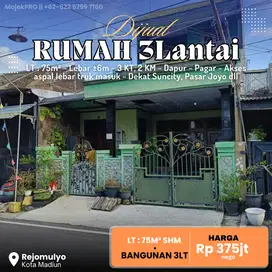 MURAH - Rumah 3lt Siap Huni di Rejomulyo
