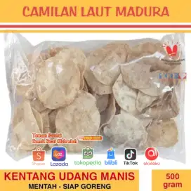 Kentang Udang Manis Mentah Bebas Gluten Tanpa Tepung Asli Alami