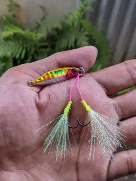 Umpan Metal Jig casting umpan ikan 7g 10g 15g 20g