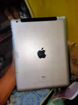 Ipad Apple 64gb minus baterai layar mulus mesin normal