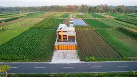 VILLA TANAH LUAS VIEW SAWAH KOLAM RENANG PRIVATE DEKAT CANDI PRAMBANAN