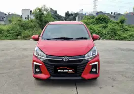 Daihatsu Ayla R 1.2 Matic 2021 Merah TDP 7jt Siap Pakai No PR Fullset