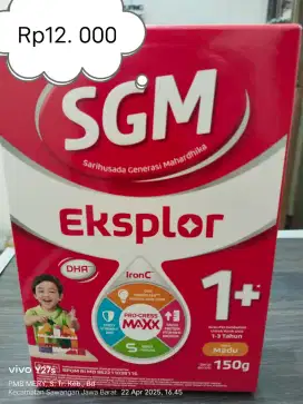sgm eksplor 150gr usia +1th