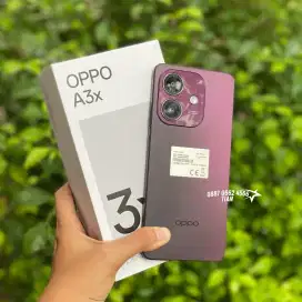 OPPO A3x 4+4/128GB NEW TERMURAH GARANSI RESMI