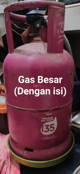 Tabung Gas beserta isi