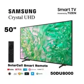 SAMSUNG Crystal 4K UHD 50 Inch - Smart TV TizenOS 50DU8000 AIPLAY HDR+