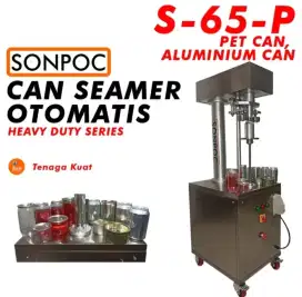 Mesin sealer Pet can / kaleng plastik