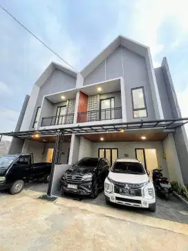 Rumah mewah 2 lantai free biaya² tanpa DP dekaf tol didepok