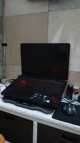 Laptop Asus Tuf fx504 i7 gen 8 Bekas-VGA Rusak, Cocok Untuk Sparepart