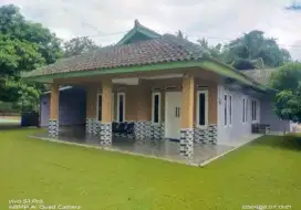 Jual Tanah + Rumah + Empang Akses Mobil