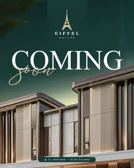 Dijual Komplek Villa Eiffel Suites Jl. Bersama-letda Sujono medan