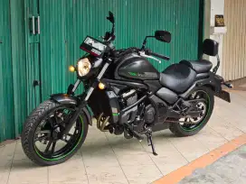 Moge Cruiser Kawasaki Vulcan 650 S th 2024 Km 130 Like New Siap Turing