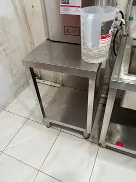 Meja counter stainless 50cm