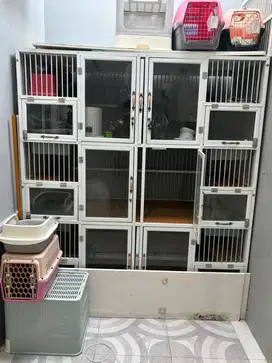 Kandang Kucing Almunium