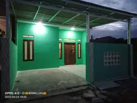 Dijual rumah kampung bangunan baru siap huni