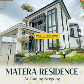 Rumah Premium & Private Mewah Terbaik Matera Residences
