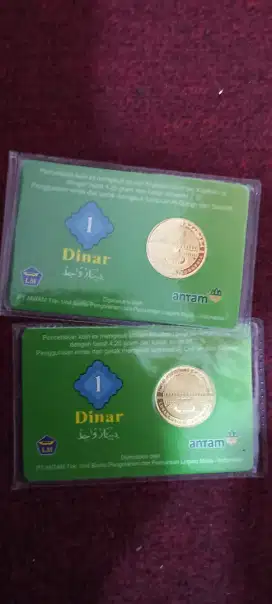 Dinar Antam Peruri Logam Emas