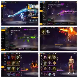 JUAL AKUN FF AMAN MINAT CET AJ YA
