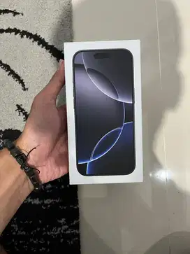 Iphone 16 pro 128 new segel black titanium