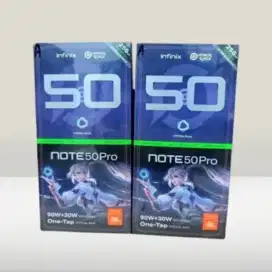 INFINIX NOTE 50 PRO RAM 8+8/256GB GARANSI RESMI INFINIX IMEI TERDAFTAR