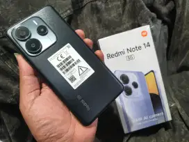 Redmi Note 14 5G ram 8/256gb mulus istimewa fullset original