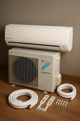 Paket AC DAIKIN 0.5 PK + Pasang & Matrial Hemat Listrik, Dingin Joss!