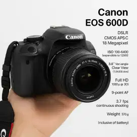 Kamera Canon EOS 600D