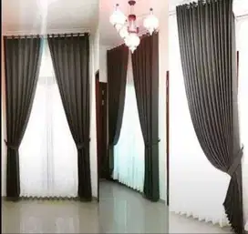Beli Gorden Jendela Minimalis Tirai Gordyn Blackout Hordeng Custom