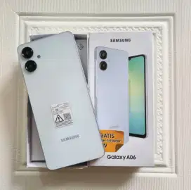 SAMSUNG A06 4/64 FULLSET MULUS SECOND MURAH GARANSI COD / ANTAR