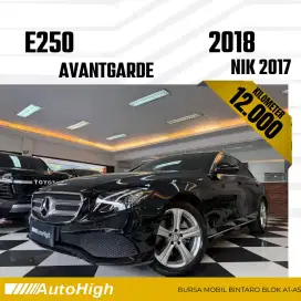 DP10% [Km12.000] E250 Avantgarde 2017 Black / E300 Reg 2016 #AUTOHIGH