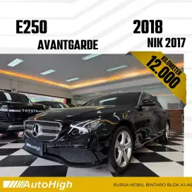 DP10% [Km12.000] E250 Avantgarde 2017 Black Reg 2018 #E200 #AUTOHIGH