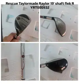 Stik golf Rescue Taylormade Raylor 19 derajat
Shaft flek R 

Bekas