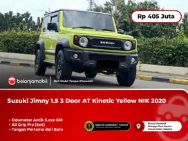 [KM ANTIK 5RB] Suzuki Jimny 1.5 3 Door AT Kinetic Yellow NIK 2020/2021