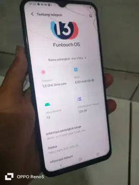 Vivo y53s ram 8/128 minus