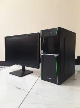 Pc & Monitor Tinggal Pake