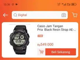 Jam tangan casio ori