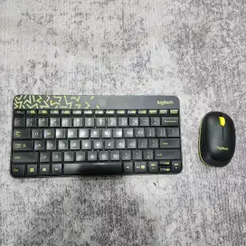 keyboard + Mouse Wireless Logitech MK240