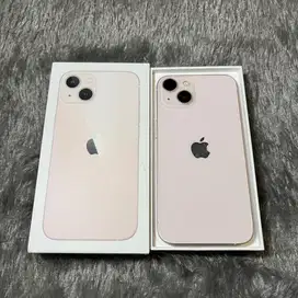 iphone 13 pink 128 ibox mulus masih baru banget fullset like new garan
