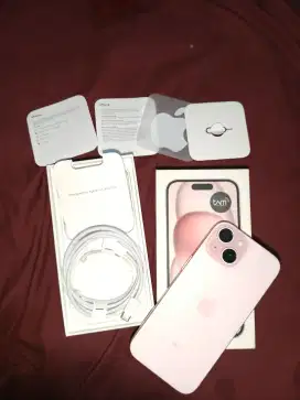 Iphone 15 Pink 128gb Ex Ibox (BISA TUKAR TAMBAH)