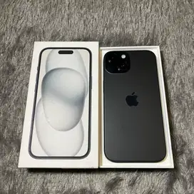 iphone 15 128 black ibox mulus banget like new fullset no minus garans