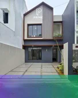 Rumah Modern Tropis Siap Huni Jagakarsa Jaksel