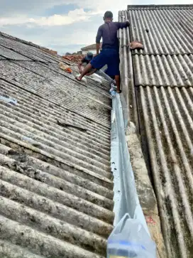 Tukang atap bocor ganti atap rumah