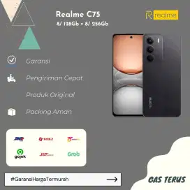 Realme C75 8/128GB-8/256GB. Garansi resmi Indonesia