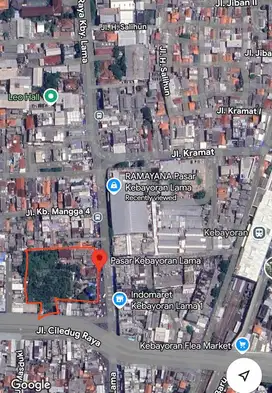 DIJUAL TANAH KEBAYORAN LAMA STRATEGIS +- 8000