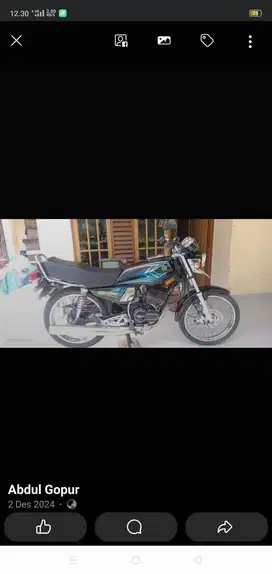 Jual motor rx king