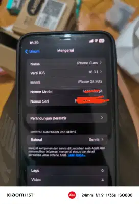 iPhone xs max mulus IOS rendah