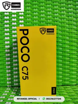 BARU SEGEL! 6/128GB XIAOMI POCO C75 GARANSI RESMI